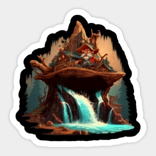 Splash Mountain Sticker